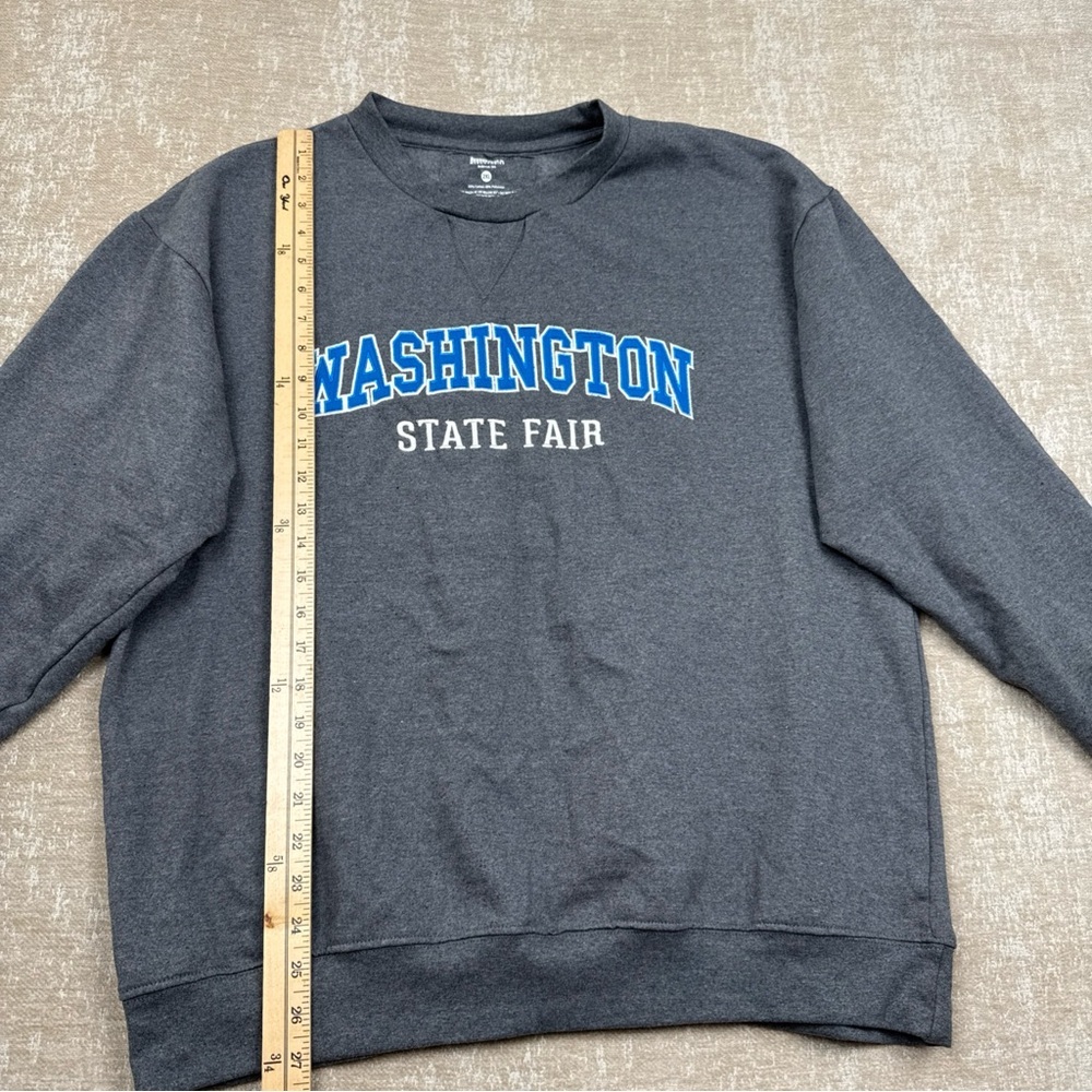 Gray Washington State Fair Men's Sweater 2XL - Picture 6 of 11